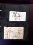 1770-1990 Collection de lettres avec Marques postales