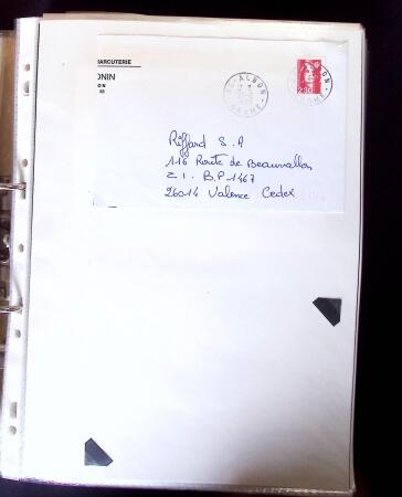 1770-1990 Collection de lettres avec Marques postales