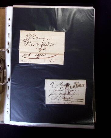 1770-1990 Collection de lettres avec Marques postales
