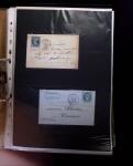 1770-1990 Collection de lettres avec Marques postales