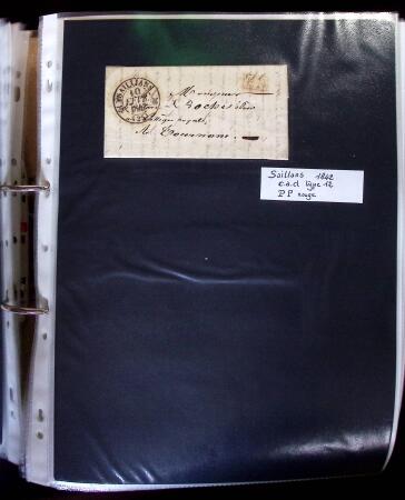 1770-1990 Collection de lettres avec Marques postales