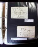 1770-1990 Collection de lettres avec Marques postales