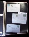 1770-1990 Collection de lettres avec Marques postales