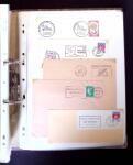1770-1990 Collection de lettres avec Marques postales