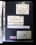 1770-1990 Collection de lettres avec Marques postales