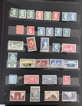 1849-1969 Collection de France avec classique dont