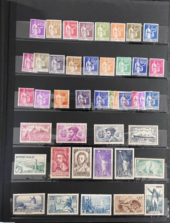 1849-1969 Collection de France avec classique dont
