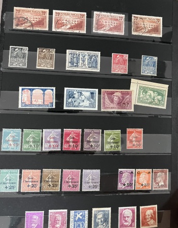 1849-1969 Collection de France avec classique dont