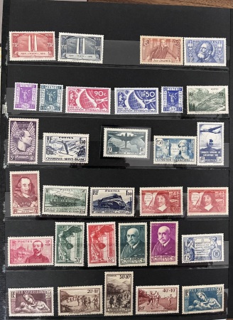 1849-1969 Collection de France avec classique dont