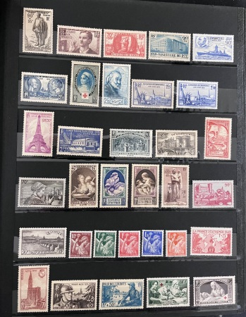 1849-1969 Collection de France avec classique dont