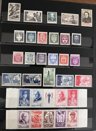 1849-1969 Collection de France avec classique dont