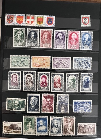 1849-1969 Collection de France avec classique dont