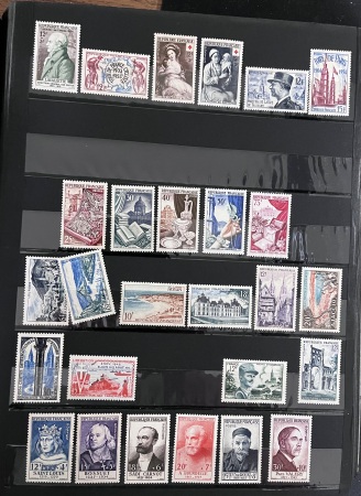 1849-1969 Collection de France avec classique dont