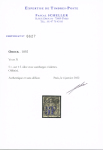 N°31 5F sur 1f olive, obl. càd central, TTB. Signé