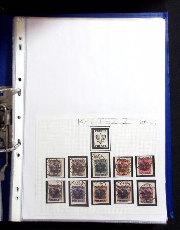 1915-20 Attractive study on GERMANIA overprinted