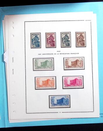 1892-1946 Neuf et oblitérés des colonies dont une