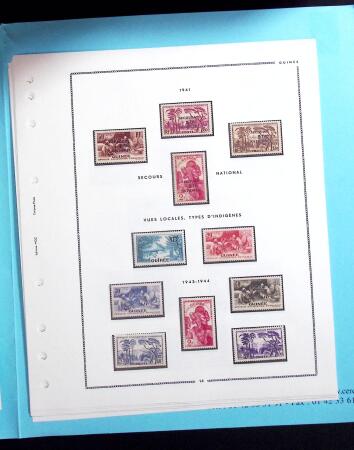 1892-1946 Neuf et oblitérés des colonies dont une