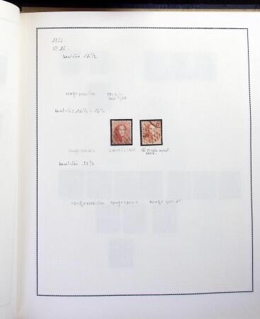 1849-2011, Chiefly mint collection in 6 DAVO albums
