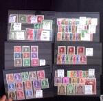 1858-2018, Mostly never hinged collection with duplication