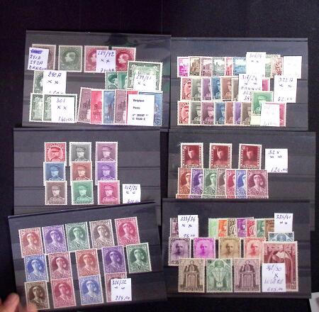 1858-2018, Mostly never hinged collection with duplication
