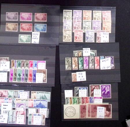 1858-2018, Mostly never hinged collection with duplication