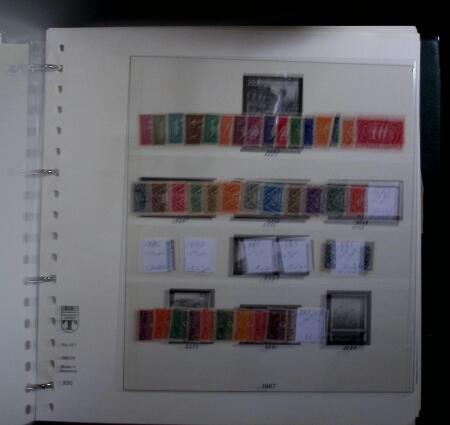 1850-2018, Chiefly never hinged collection plus some
