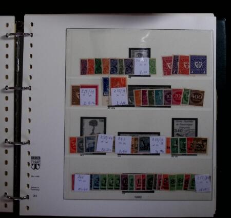 1850-2018, Chiefly never hinged collection plus some