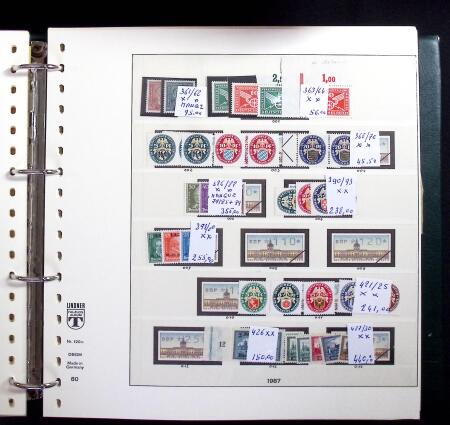 1850-2018, Chiefly never hinged collection plus some