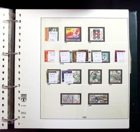 1850-2018, Chiefly never hinged collection plus some