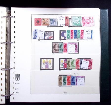 1850-2018, Chiefly never hinged collection plus some