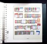 1850-2018, Chiefly never hinged collection plus some