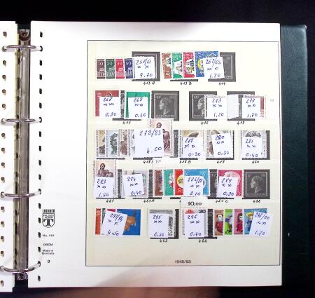 1850-2018, Chiefly never hinged collection plus some