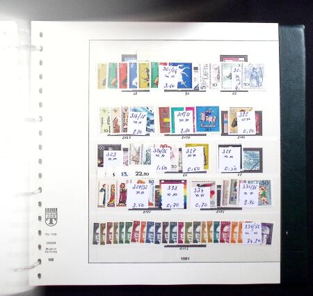 1850-2018, Chiefly never hinged collection plus some