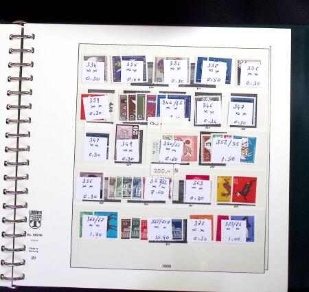 1850-2018, Chiefly never hinged collection plus some