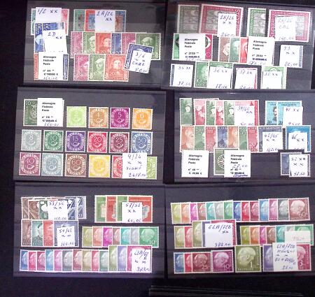 1850-2018, Chiefly never hinged collection plus some