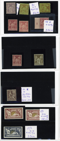1849-1945, Magnifique ensemble de pièces choisies