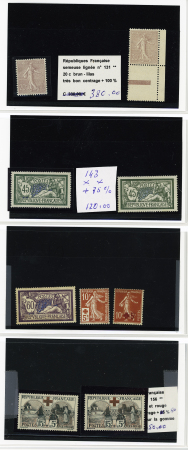 1849-1945, Magnifique ensemble de pièces choisies
