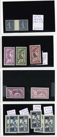 1849-1945, Magnifique ensemble de pièces choisies