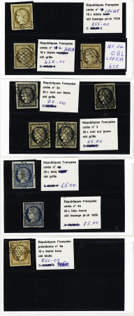 1849-1945, Magnifique ensemble de pièces choisies