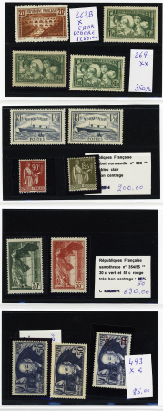 1849-1945, Magnifique ensemble de pièces choisies
