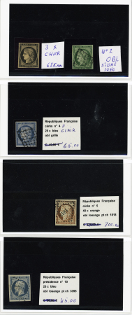 1849-1945, Magnifique ensemble de pièces choisies