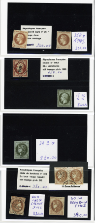 1849-1945, Magnifique ensemble de pièces choisies