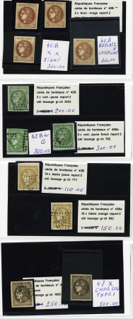 1849-1945, Magnifique ensemble de pièces choisies