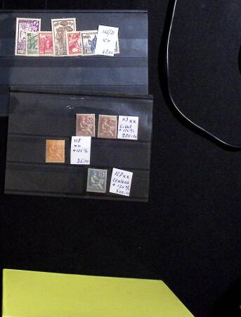 1900-2020, Bel ensemble de principalement neufs sans