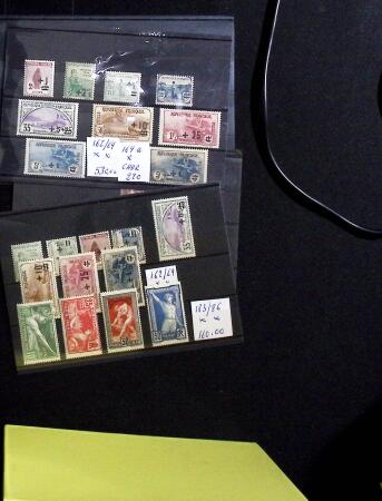 1900-2020, Bel ensemble de principalement neufs sans