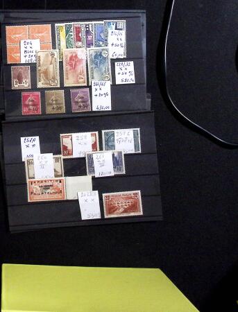 1900-2020, Bel ensemble de principalement neufs sans