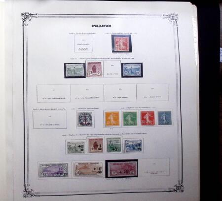 1900-74, Collection de France dans 4 magnifiques albums
