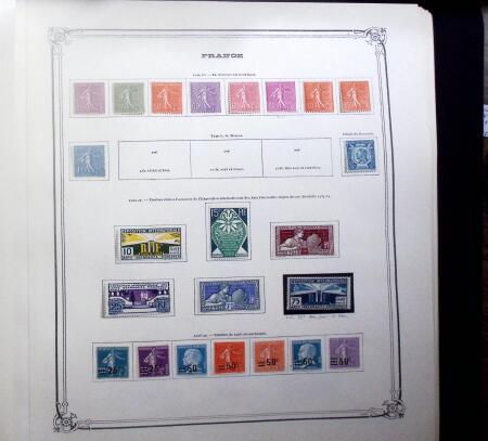 1900-74, Collection de France dans 4 magnifiques albums