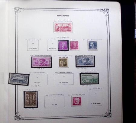 1900-74, Collection de France dans 4 magnifiques albums