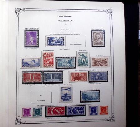 1900-74, Collection de France dans 4 magnifiques albums